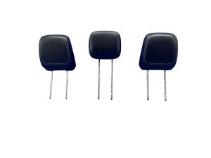 2017-2022 Chrysler Pacifica Black 2nd Row Seat Headrest Set of 3 - Rear, Right (Passenger) (Used OEM)