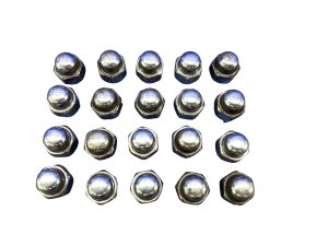 2010-2024 Kia Soul Chrome Chrome Wheel Lug Nut Set (Used OEM)