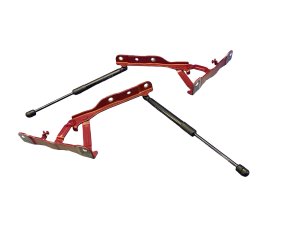 2020-2025 Hyundai Sonata Hood Hinge Bracket with Shock Set - Front, Right (Passenger) (Used OEM)