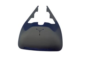 2022-2025 Lucid Air Black Front Upper Roof Rear View Mirror Camera Trim Cover Panel (Used OEM)