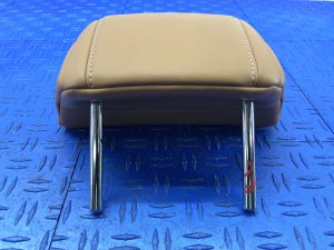 2018-2021 Lexus LS500 Tan Leather Headrest Set - Rear, Right (Passenger) (Used OEM)