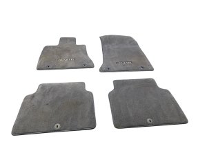 2021-2024 Genesis G80 Black Front and Rear Carpet Floor Mat Set (Used OEM)