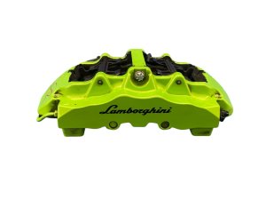 2008-2012 Audi R8 Green Brembo 8-Piston Disc Brake Caliper Set - Front, Right (Passenger) (Used OEM)