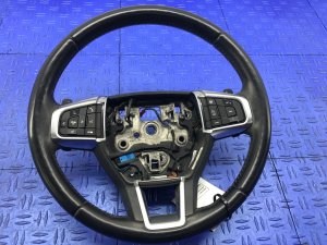 2014-2016 Mercedes-Benz E350 White Heated Leather Steering Wheel (Used OEM)
