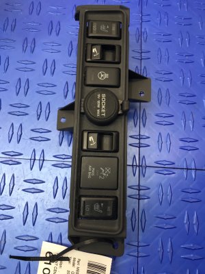 2011-2013 INFINITI QX56 Center Console Heated Seat Steering Wheel and Folding Seat Switch - Front (Used OEM)