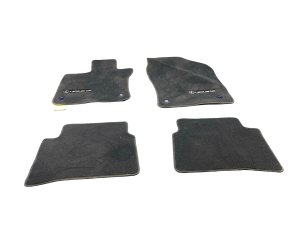 2019-2026 Lexus UX200 Black Front and Rear Floor Mat Set (Used OEM)