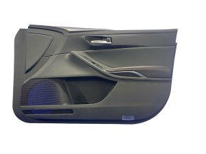 2020-2021 Toyota Avalon Black w/ Red Stitching Door Interior Trim Panel - Front, Right (Passenger) (Used OEM)