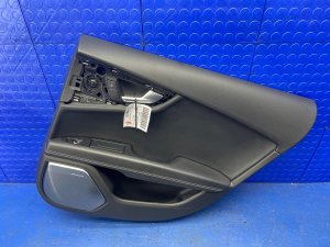 2013-2018 Audi S7 Black Door Interior Trim Panel - Rear, Right (Passenger) (Used OEM)