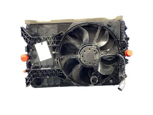 2018-2023 McLaren 720S Radiator and A/C Condenser Fan Assembly - Rear (Used OEM)