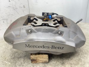 2017-2023 Mercedes-Benz E500 Silver Disc Brake Caliper without Sport Suspension - Front, Right (Passenger) (Used OEM)