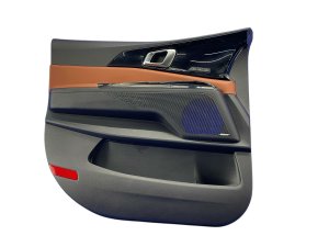 2022-2024 Kia Carnival Brown Door Interior Trim Panel - Front, Left (Driver) (Used OEM)