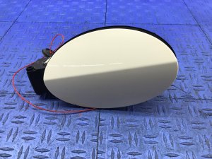 2013-2023 Maserati Quattroporte White Fuel Filler Door with Housing and Cap - Rear (Used OEM)