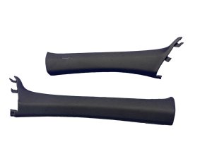 2016-2022 BMW M760i xDrive Black A-Pillar Trim Cover Panel Set (Used OEM)