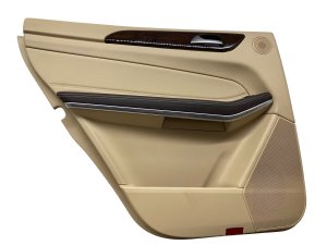 2013-2016 Mercedes-Benz GL550 Beige Door Interior Trim Panel - Rear, Left (Driver) (Used OEM)