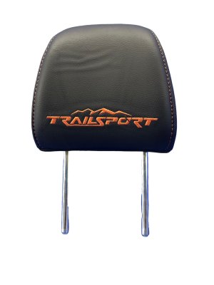 2022-2023 Honda Passport Orange Seat Headrest with Orange Stitching - Front, Left (Driver) (Used OEM)