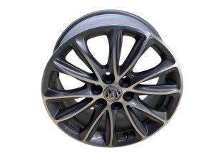 2022-2024 Buick Enclave Silver 18x8 12-Spoke Machined Gray Alloy Wheel (Used OEM)