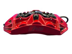 2013-2018 Audi RS6 Red Brembo Disc Brake Caliper - Front, Right (Passenger) (Used OEM)