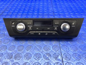 2014-2017 Audi S6 Temperature Control Panel with Heated Seats - Front (Used OEM)