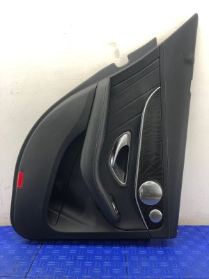 2015-2021 Mercedes-Benz C300 Black Door Interior Trim Panel - Rear, Left (Driver) (Used OEM)