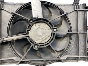  Tesla Model y Radiator Cooling Fan Shroud with Active Air Shutter - Front (Used OEM)