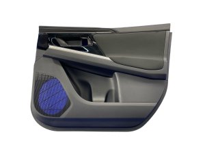 2023-2025 Subaru Solterra Black Door Interior Trim Panel - Front, Right (Passenger) (Used OEM)