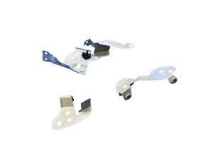 2023-2026 BMW M2 Zandvoort Blue Fender Support Mount Bracket Set - Front (Used OEM)