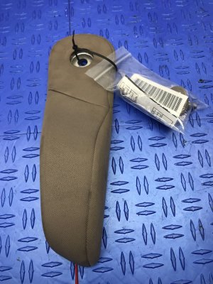 2018-2021 Honda Odyssey Beige Seat Cloth Armrest - Front, Left (Driver) (Used OEM)