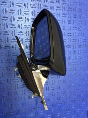 2016-2022 BMW 740i Black Power Folding Heated Auto Dimming Door/Side View Mirror with Camera and Blind Spot Alert - Left (Driver) (Used OEM)