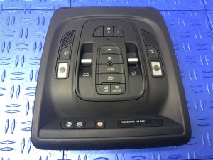 2016-2020 Cadillac CT6 Overhead Console with Reading Lights and Inclination Sensor - Front (Used OEM)