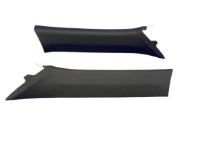 2018-2025 Porsche 718 Cayman Black Windshield A-Pillar Trim Panel Set - Front (Used OEM)