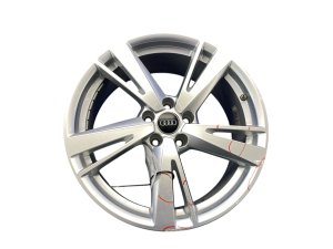 2017-2020 Audi RS3 Silver 19x8 5-Split Spoke Machined Alloy Wheel (Used OEM)