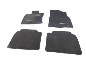 2019-2025 Lexus ES300h Black Carpet Floor Mat Set of 4 - Front (Used OEM)