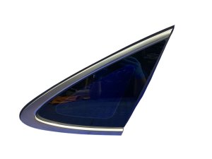2024-2025 Hyundai Sonata Chrome Quarter Glass with Chrome Trim - Rear, Right (Passenger) (Used OEM)