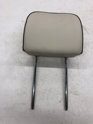 2020-2025 Hyundai Palisade Beige Seat Nappa Leather Headrest - Front, Right (Passenger) (Used OEM)