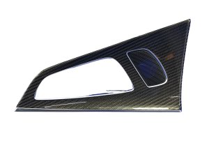 2014-2018 Audi A7 Black Door Interior Trim Panel Molding - Rear (Used OEM)