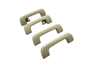 2017-2023 Porsche Panamera Beige Interior Roof Grab Handle Set - Front (Used OEM)