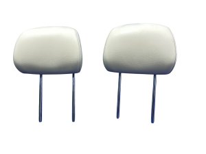 2021-2022 Genesis G80 Beige Seat Headrest Set - Front, Right (Passenger) (Used OEM)