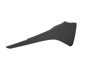 2022-2024 Lucid Air Black Upper Exterior Trim Panel Cover (Used OEM)