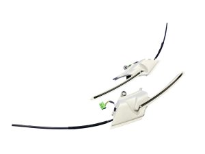 2017-2023 Mercedes-Benz E500 Gray Rear Door Roller Blind Curtain Motor and Trim Set (Used OEM)