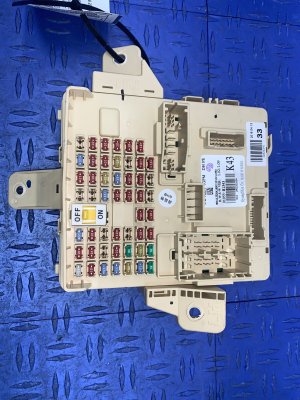 2017-2020 Genesis G80 Dashboard Cabin Fuse Box Relay Junction Block - Front (Used OEM)