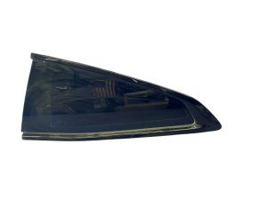 2021-2025 BMW M4 Black Quarter Window Glass with Gloss Black Trim - Rear, Left (Driver) (Used OEM)