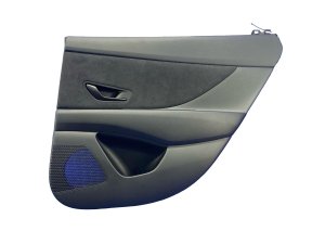 2024-2025 Hyundai Elantra Black Door Interior Trim Panel - Rear, Right (Passenger) (Used OEM)