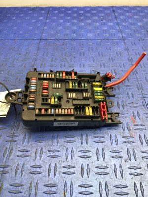 2015-2019 BMW X6 Power Body Distribution Fuse Relay Junction Box - Rear (Used OEM)