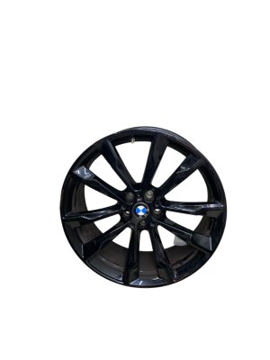 2022-2024 BMW X3 Black 20x8 5-Y Spoke Painted Alloy Wheel - Front (Used OEM)