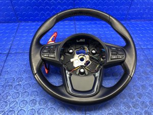 2020-2025 Toyota GR Supra Black Leather Steering Wheel (Used OEM)