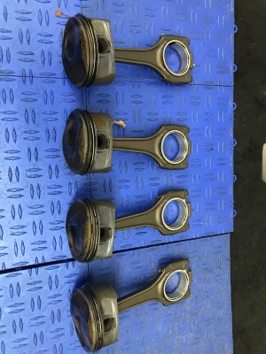 2008-2014 Porsche Cayenne Engine Piston and Connecting Rod Assembly - Right (Passenger) (Used OEM)