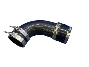 2016-2020 Lexus GS F Black Carbon Fiber Engine Air Intake Resonator Tube (Used OEM)
