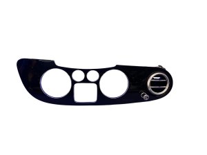 2004-2011 Bentley Continental Black Dashboard HVAC Vent with Trim - Front (Used OEM)