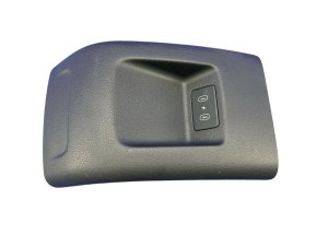 2024-2025 Hyundai Sonata Gray Center Console Trim Cover Panel with Dual USB-C Ports - Rear (Used OEM)