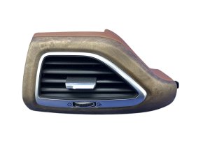 2020-2022 Genesis G90 HVAC Air Vent with Woodgrain Trim Panel - Front (Used OEM)